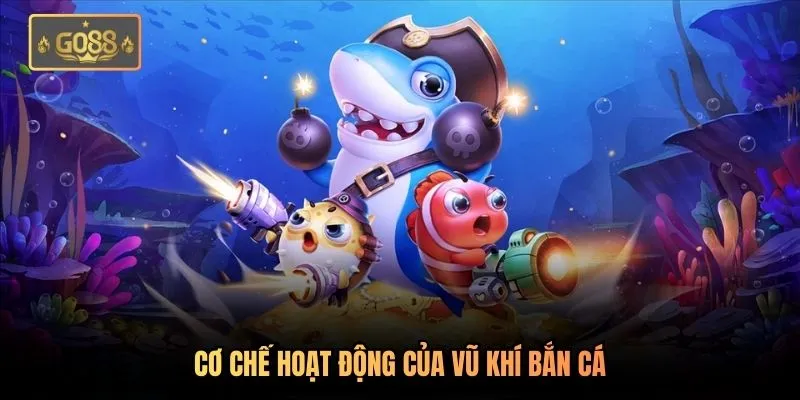 Cơ chế hoạt động của vũ khí bắn cá