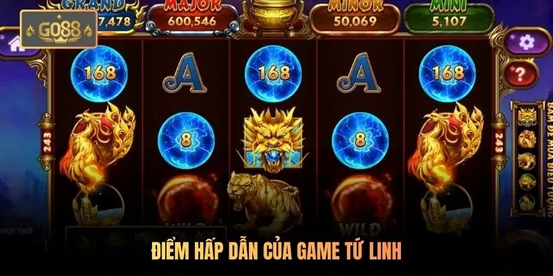 Điểm hấp dẫn của game tứ linh