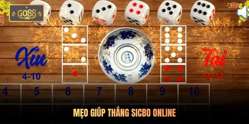 Mẹo giúp thắng sicbo online